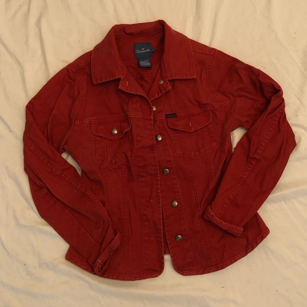 Red Faconnable Jacket